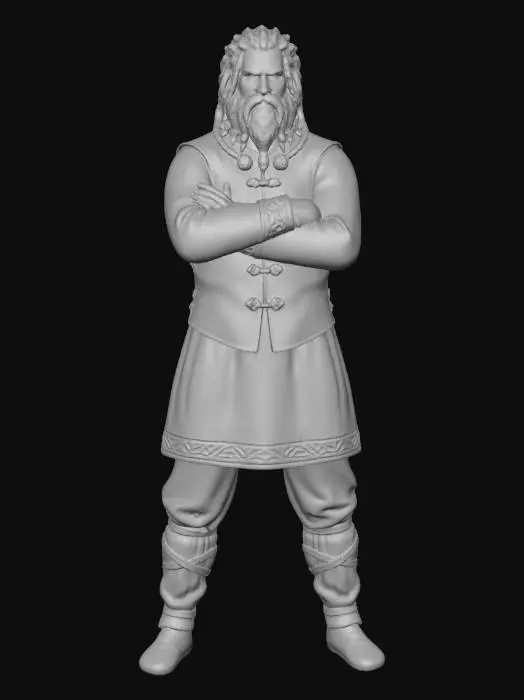 3D model for Highland Warrior