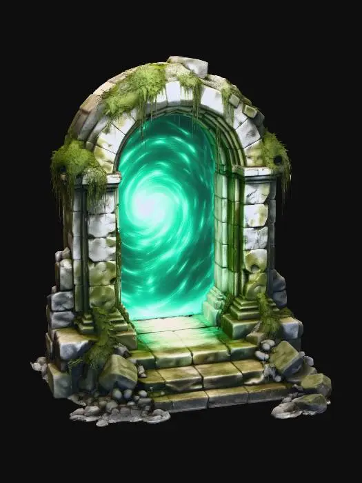 3D model for Mystic Portal