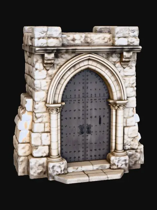 3D model for Ancient Stone Archway