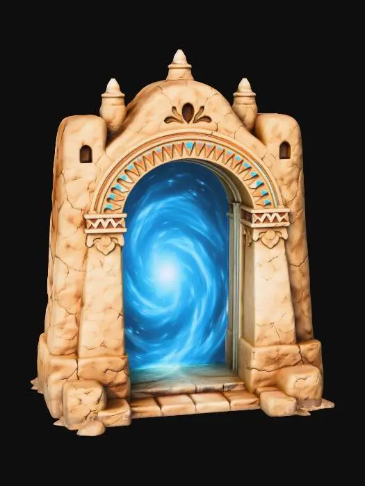 3D model for Gateway to the Celestial Spiral