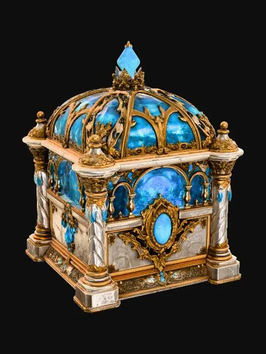 3D model for Azure Crowned Reliquary