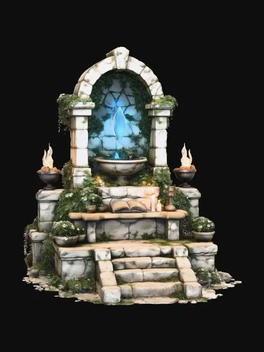 3D model for The Crystal Shrine of Light