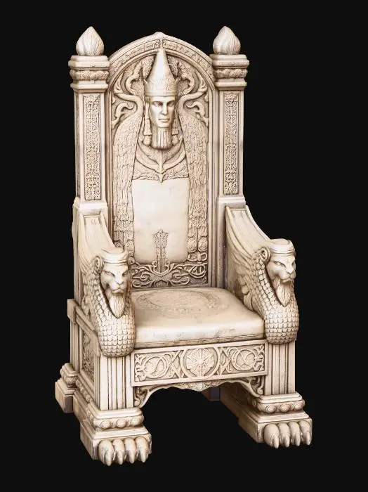 3D model for Winged-Lion Throne