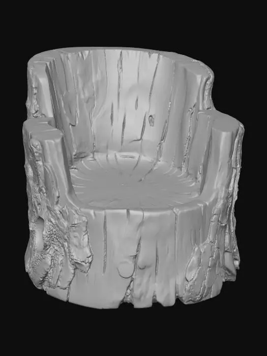3D model for Stump Chair