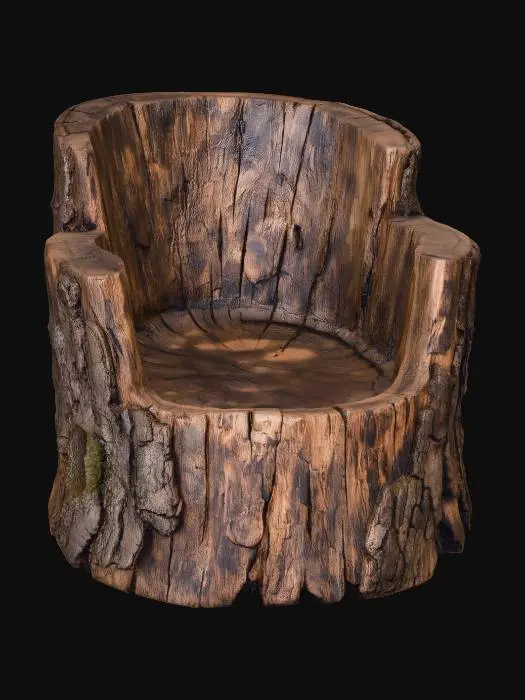 3D model for Stump Chair