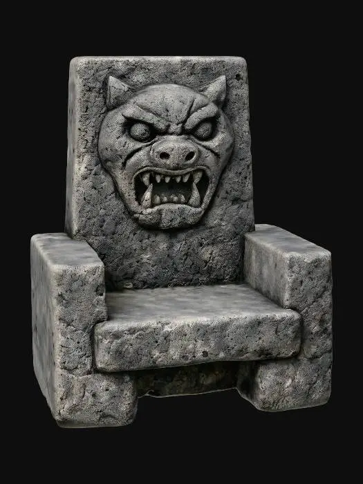 3D model for Grimstone Throne