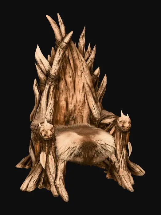 3D model for Throne of the Rooted Forest