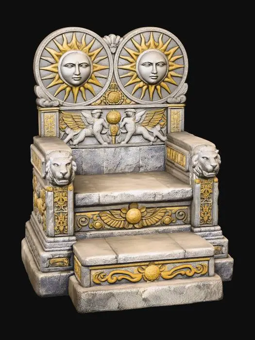 3D model for Throne of the Twin Suns