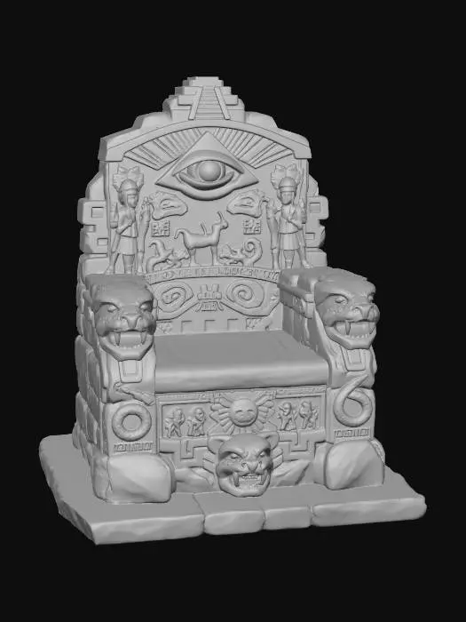 3D model for The All-Seeing Eye Throne