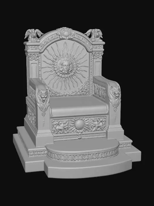3D model for Throne of the Sun