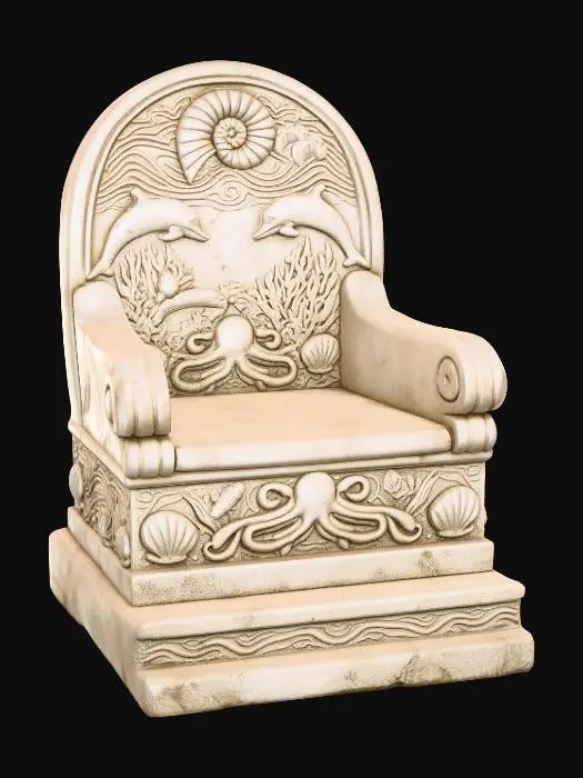 3D model for Oceanic Throne