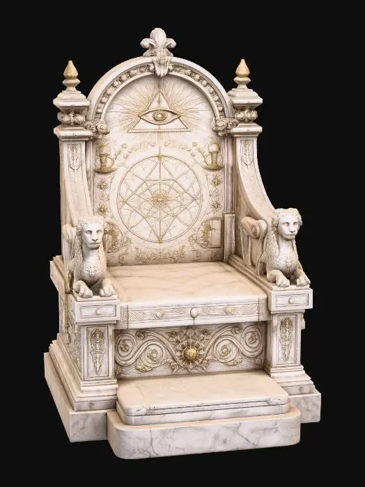 3D model for Eye of Providence Throne