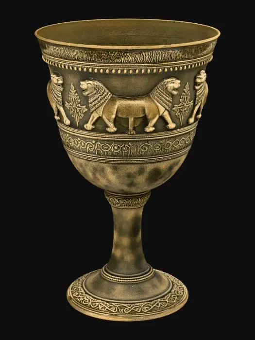 3D model for Tree of Life Goblet