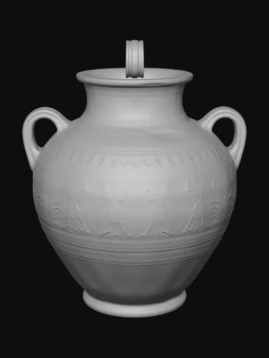 3D model for Amphora with Dancing Women