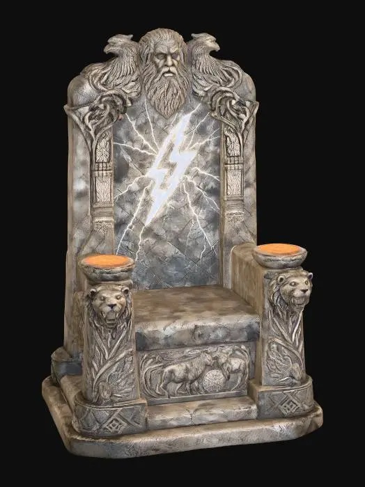 3D model for Thunderbolt Throne