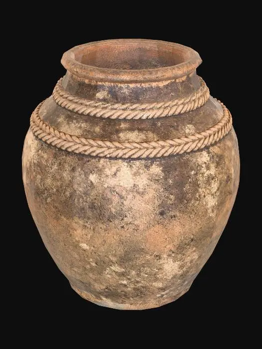 3D model for Rope-Banded Terracotta Jar