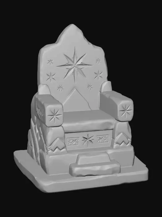 3D model for Star-etched Stone Throne