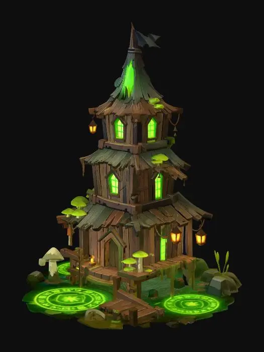 3D model for Verdant Runic Spire