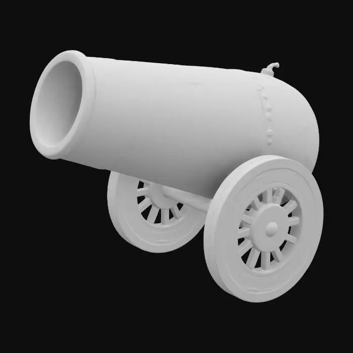 3D model for Circus Cannon