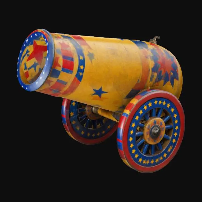 3D model for Circus Cannon