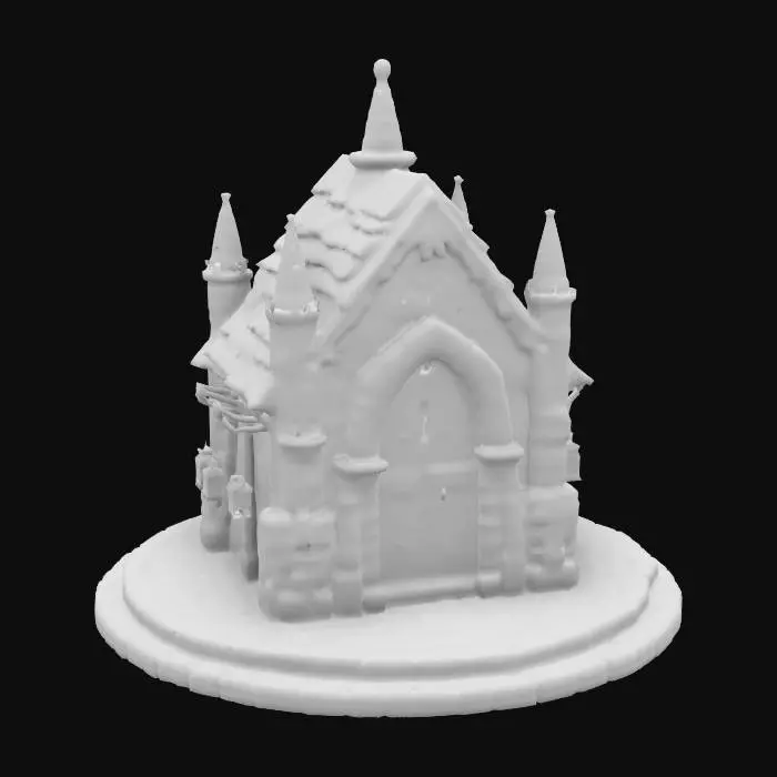 3D model for Medieval Gatehouse