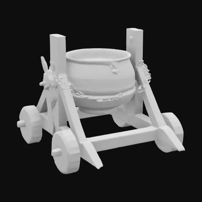 3D model for Cauldron Catapult