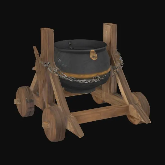 3D model for Cauldron Catapult