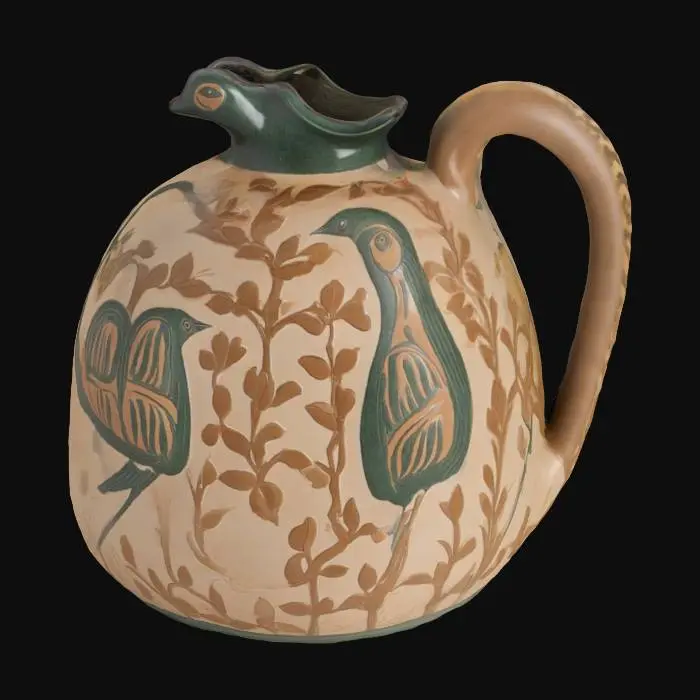 3D model for Elegant Heron Pitcher