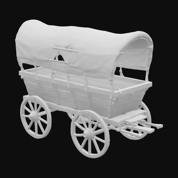 3D model for Pioneer Wagon