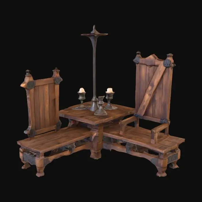 3D model for Rustic Reverence