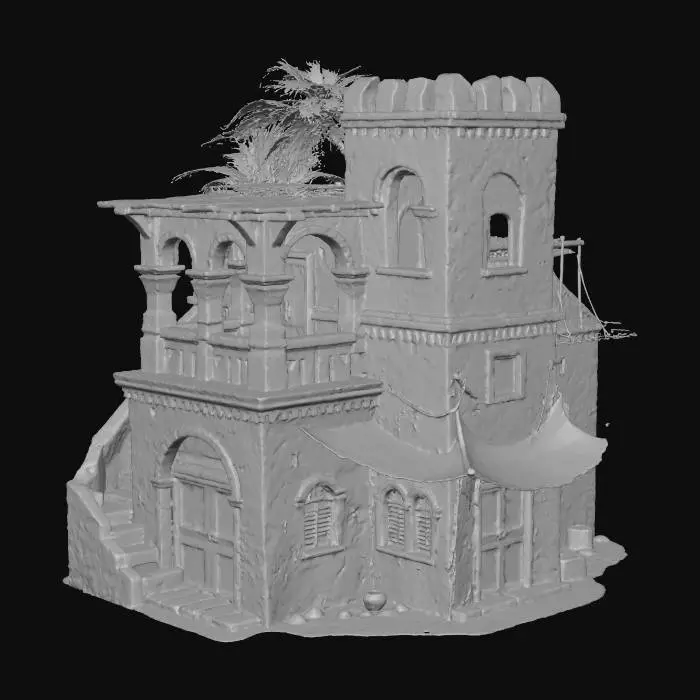 3D model for Desert Outpost