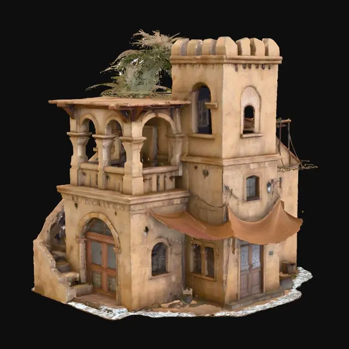 3D model for Desert Outpost