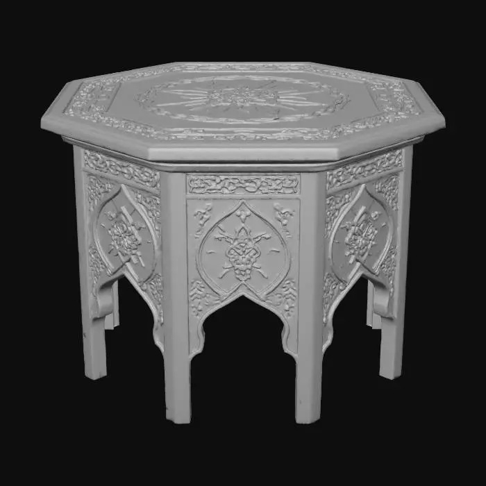 3D model for Moroccan Mosaic Table