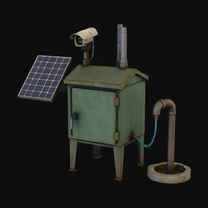 3D model for Solar Monitoring Station