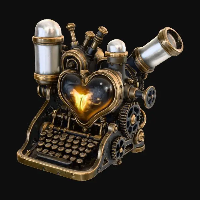 3D model for Steamheart Typist