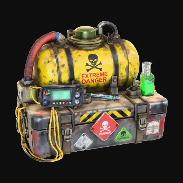 3D model for Toxic Hazard Equipment