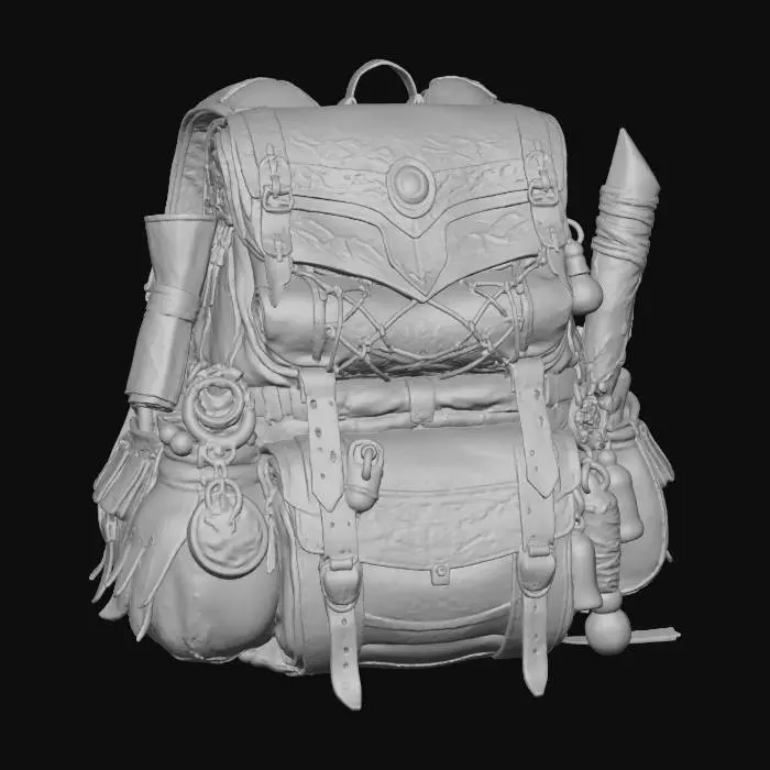 3D model for Explorer's Satchel