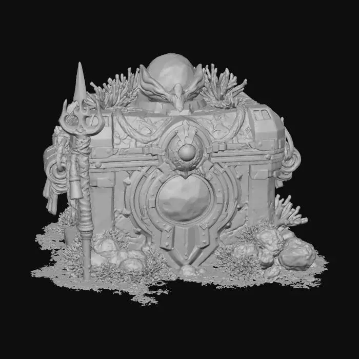 3D model for Oceanic Relic Chest