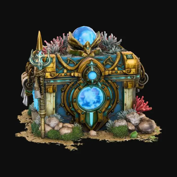3D model for Oceanic Relic Chest