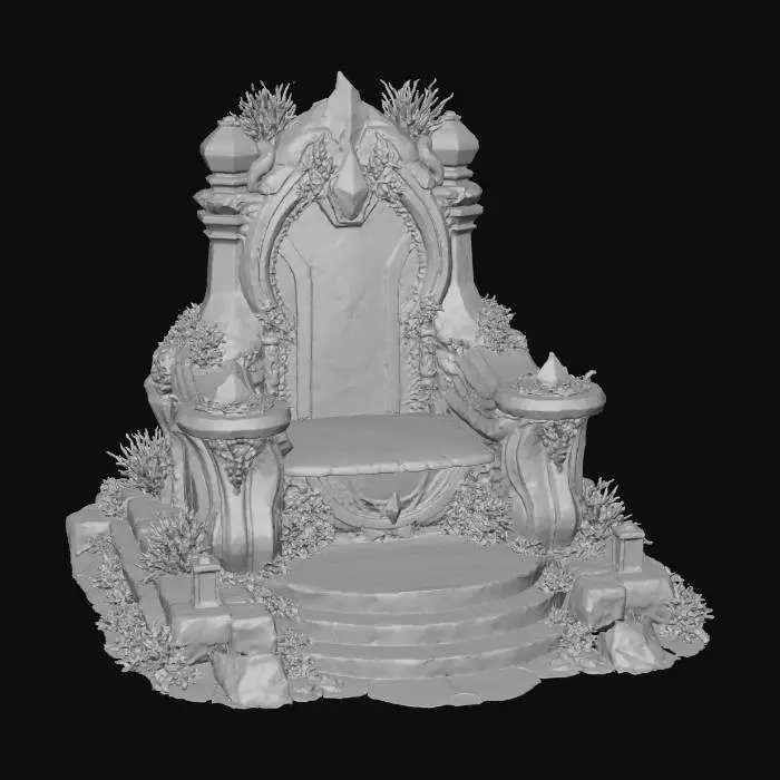 3D model for Throne of Aquamarine Majesty