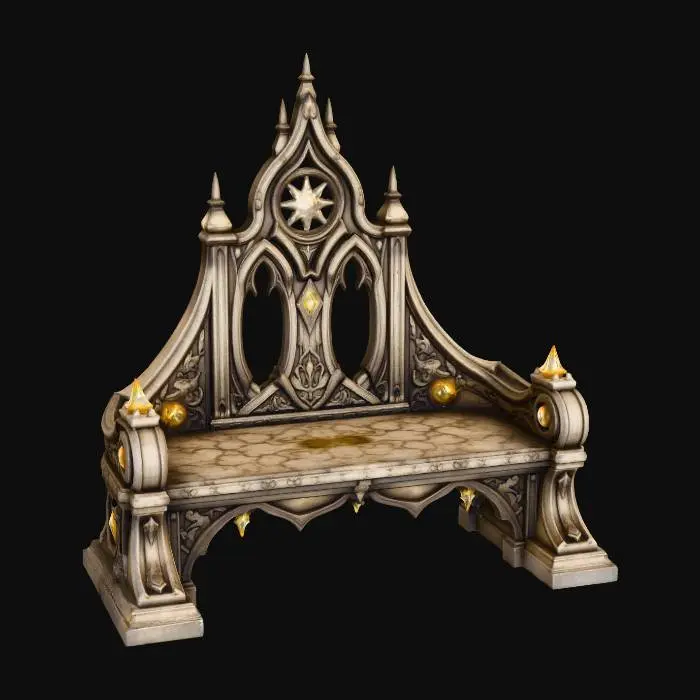 3D model for Enchanted Throne