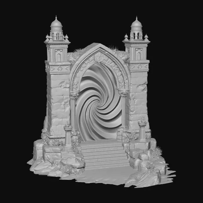 3D model for Azure Gate of the Ancients