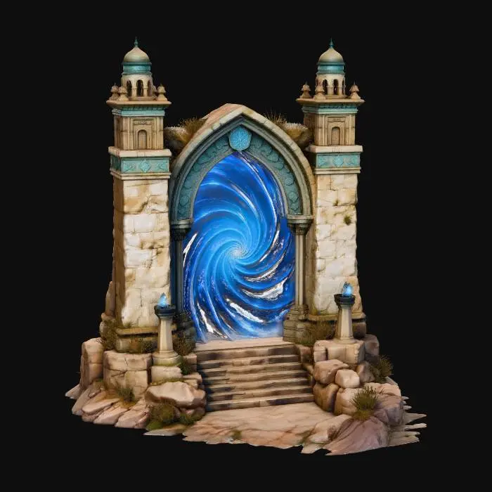 3D model for Azure Gate of the Ancients