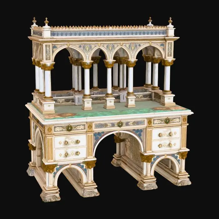3D model for Gilded Marble Arcade Pavilion