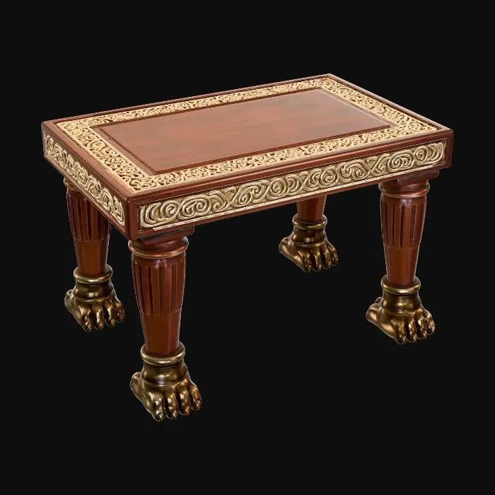 3D model for Lion's Paw Table