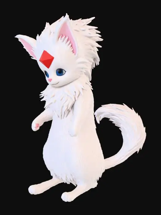 3D model for Whisker Gem