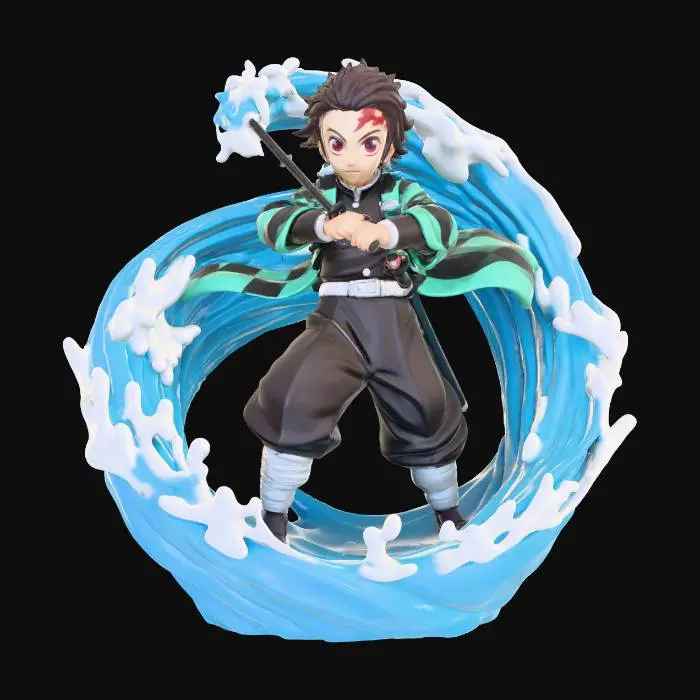 3D model for Water Technique Warrior