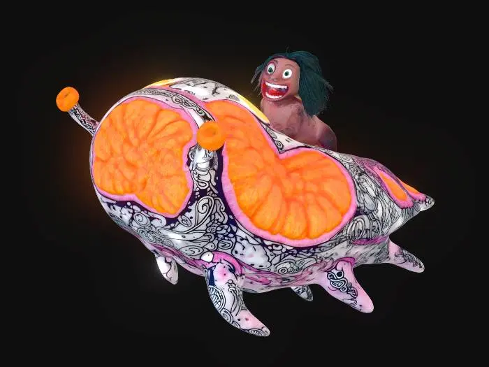 3D model for Turbo Turtle's Coral City Ride