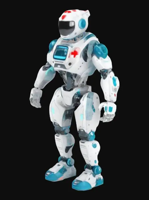 3D model for Joffin's Medical Aid Bot
