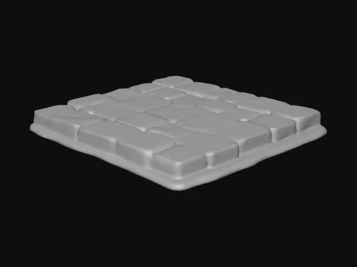 3D model for Cobblestone Pathway